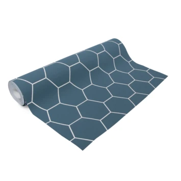 Superfresco Easy Vliesbehang Honingraad Blauw 101671 - Afbeelding 5
