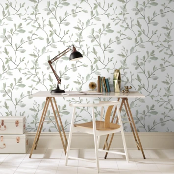 Superfresco Easy Vliesbehang Eugenie Groen 111745 - Afbeelding 2