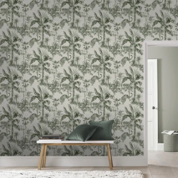 Superfresco Easy Vliesbehang Zanzibar Groen 108211 - Afbeelding 2