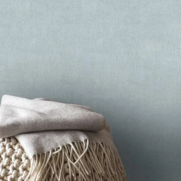 Superfresco Easy Vliesbehang Extra Breed Linnen Uni Met Glans Blauw (102376) - Afbeelding 2