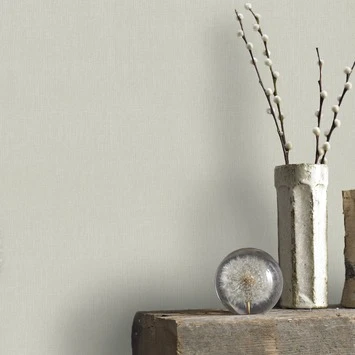 Superfresco Easy Vliesbehang Extra Breed Linnen Uni Taupe (102352) - Afbeelding 2