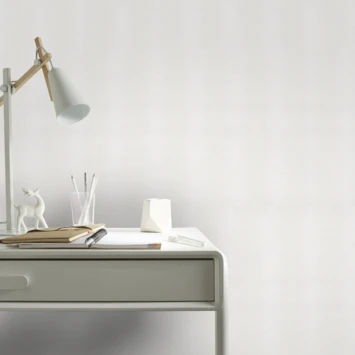 Superfresco Easy Vliesbehang Extra Breed Textiel Wit (104044) - Afbeelding 2