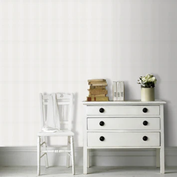 Superfresco Easy Vliesbehang Extra Breed Textiel Wit (104044) - Afbeelding 3