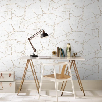Superfresco Easy Vliesbehang Kintsugi Goud 104869 - Afbeelding 3
