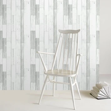 Superfresco Easy Vliesbehang Sloophout Grijs 33-180 - Afbeelding 3