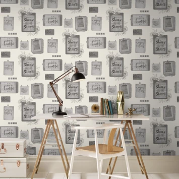 Superfresco Easy Vliesbehang Mooie Dag Grijs 101509 - Afbeelding 3