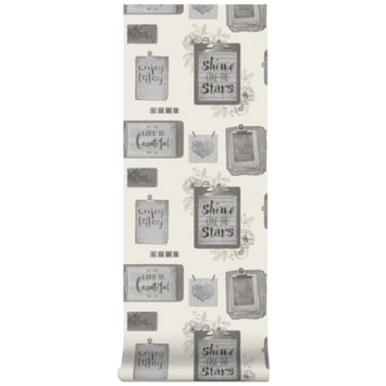 Superfresco Easy Vliesbehang Mooie Dag Grijs 101509 - Afbeelding 4