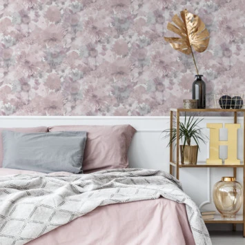 Superfresco Easy Vliesbehang Summer Garden Roze (106372) - Afbeelding 2