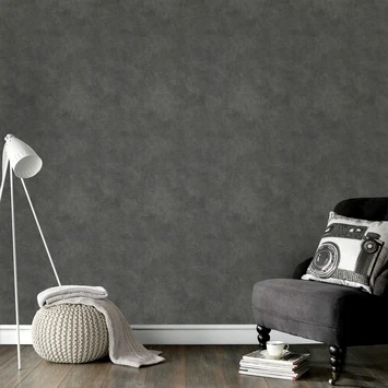 Superfresco Easy Vliesbehang Beton Cire Donkergrijs 106992 - Afbeelding 2