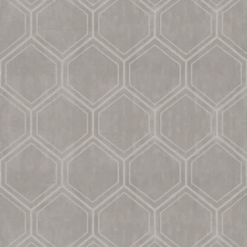Superfresco Easy Vliesbehang Hexagon Zand 118148