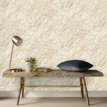 Superfresco Easy Vliesbehang Kaya Goud 111750 - Afbeelding 3