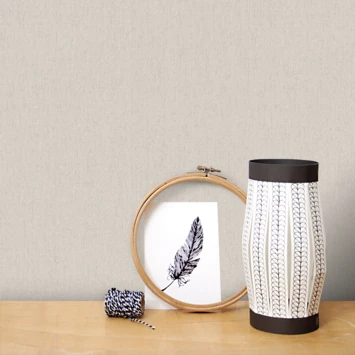 Superfresco Easy Vliesbehang Katoen Beige 31-858 - Afbeelding 2