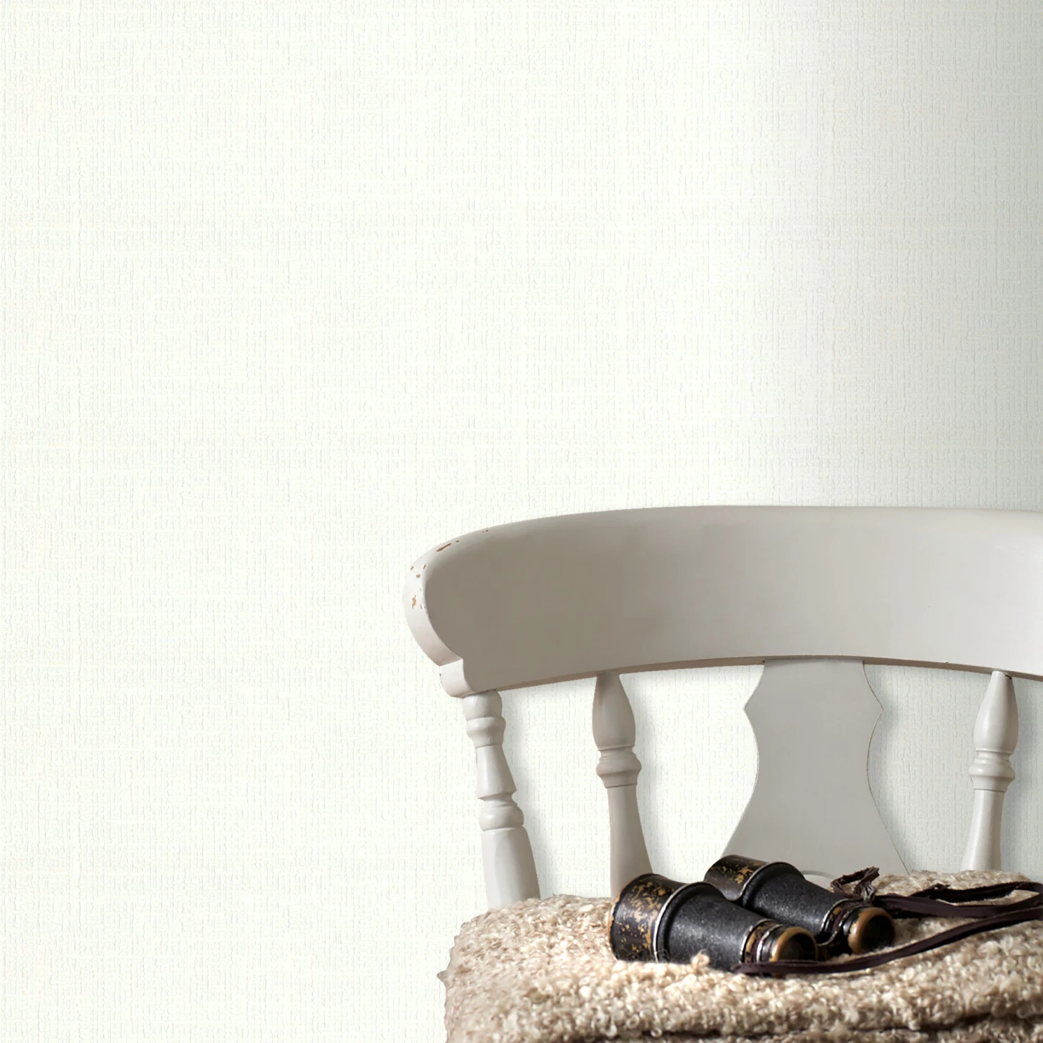 Superfresco Easy Overschilderbaar Vliesbehang Maine Wit (dessin 18007) - Afbeelding 2