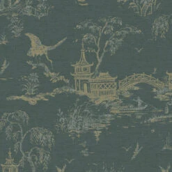 Superfresco Easy Vliesbehang Gaia Groen/blauw (dessin 113290)