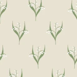 Superfresco Easy Vliesbehang Lilly Creme (dessin 120974)